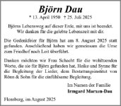 eine Anzeige