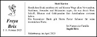 eine Anzeige