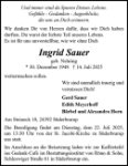 eine Anzeige