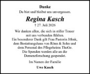 eine Anzeige
